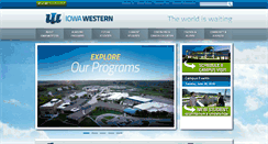 Desktop Screenshot of iwcc.edu